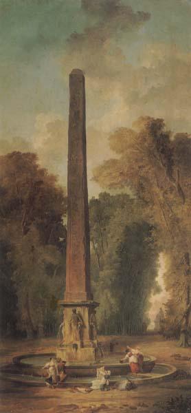  Landscape with Obelisk